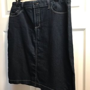 Jean skirt